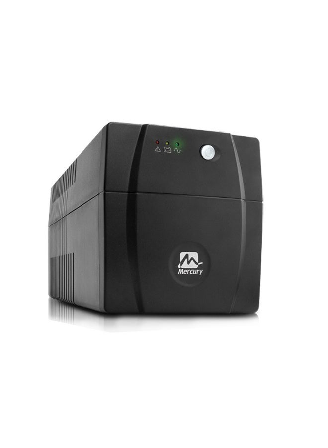 Mercury Elite 1200 Pro UPS, 1200VA/720W, Offline, 4 Universal Sockets, 2 Batteries - Image 1